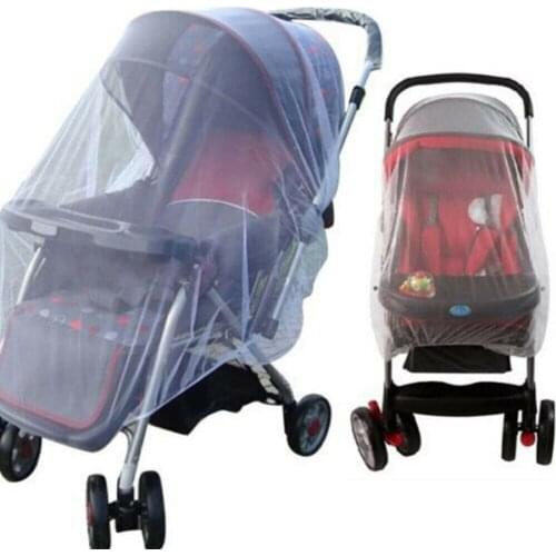 Hot Infants Baby Stroller Pushchair Mosquito Insect Net Safe Mesh Buggy Crib Netting Cart Mosquito Net Outdoor protect