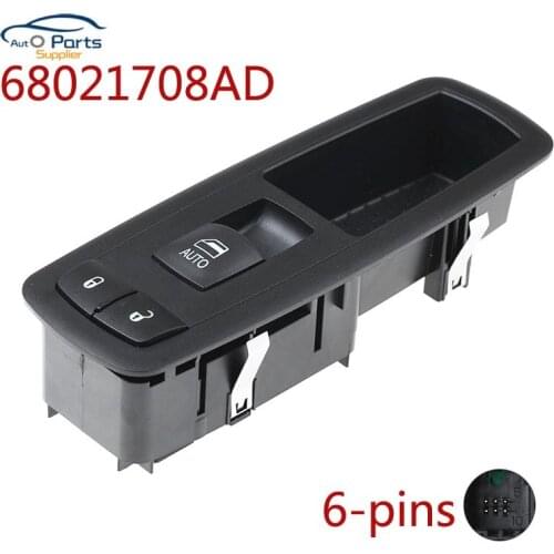 New 68021708AD Electric Power Window Switch Auto For 6.7L L6 Dodge Ram 1500 2500 3500 4500 5500 Truck 68021708AB DWS1390