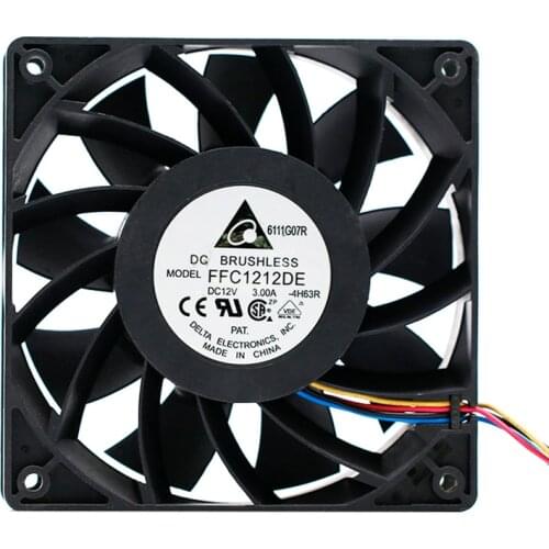 Original FFC1212DE 12038 12V 3.0A 12CM overclocking violent gale volume cooling fan