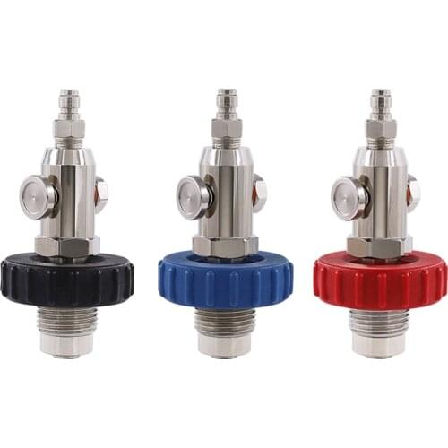PCP Airgun Paintball HP Fill Station 300Bar Din Valve with Quick Fitting