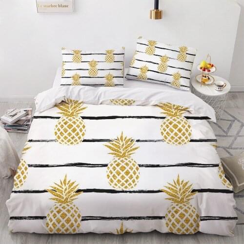 3D Bed Linens Bedding Sets Quilt Covers Pillow Shams Duvet Cover Sets Bedclothes Full Twin Double Nordic style Home Textile