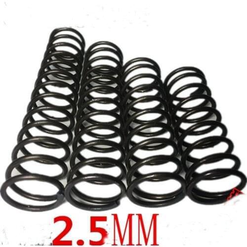 2pcs Wire diameter 2.5mm spring outer diameter 28mm compression force SPRINGS