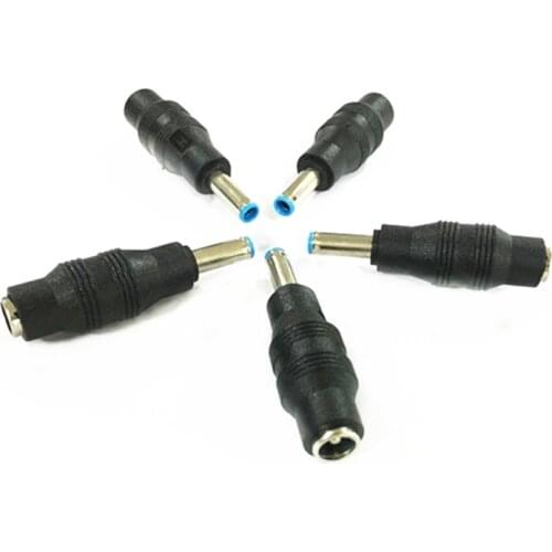 DC Jack 5.5*2.5 mm ( Compatible 5.5*2.1 mm ) Female to 4.5*3.0 mm DC Connector Terminals with needle For ASUS Laptops Adapter