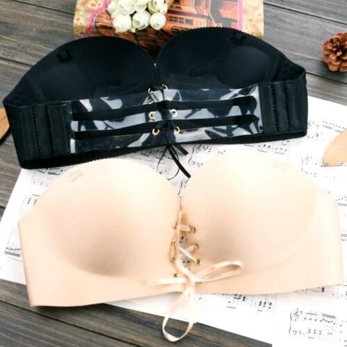 Sexy Bras Chain Gather Cotton Comfortable Women Sexy Push Up Bra Lingerie Floral Lace Push Up Bra Women Double Push Up Bras