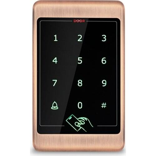 Waterproof Rfid Metal Access Door Keypad Access Keypad Control Kit Control System RFID