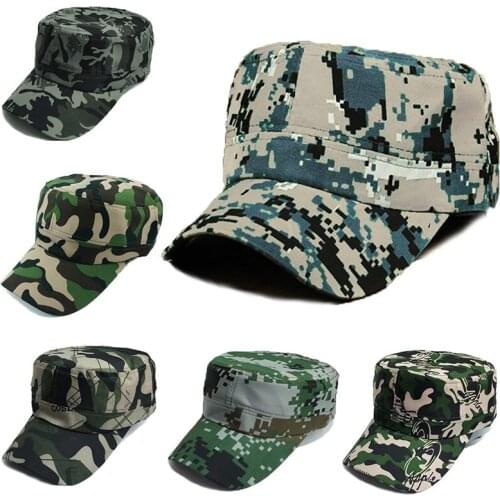 Outdoor Sport Caps Camouflage Hat Baseball Caps Simplicity Tactical Military Army Camo Hunting Cap Hats Adult Cap Wholesale