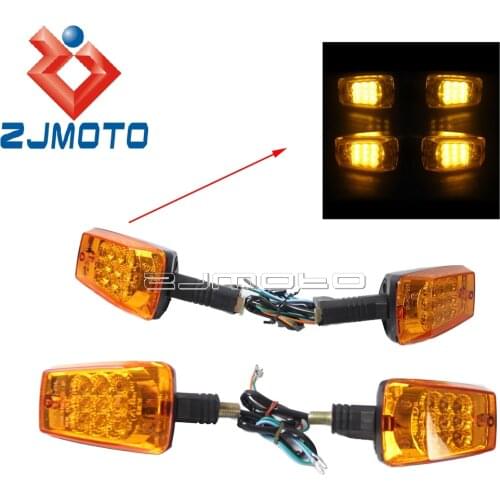 1 Set Motorcycle LED Turn Signal Lights For MZ ETZ 251 Blinkers Turn Indicators Turn Signals