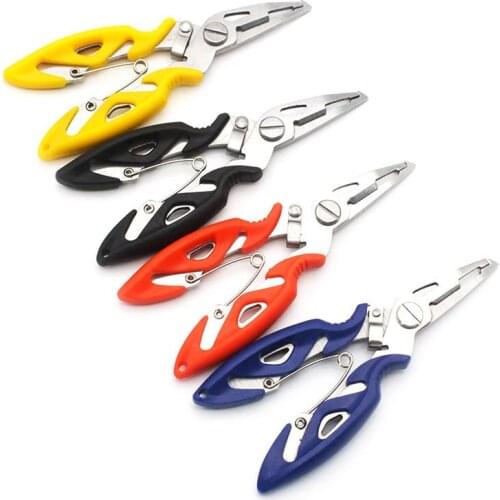 1PCS Fishing Pliers Fish Line Cutter Scissors Mini Fish Hook Remover Multifunction Tools New Stainless steel