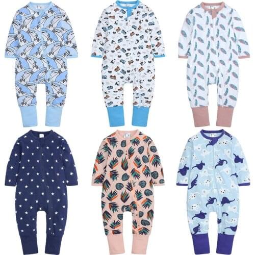 2020 Cartoon Baby Romper Long Sleeve Baby Boy Girl Romper Spirng And Autumn Infant Jumpsuit Kids Cotton Clothes Body Suit