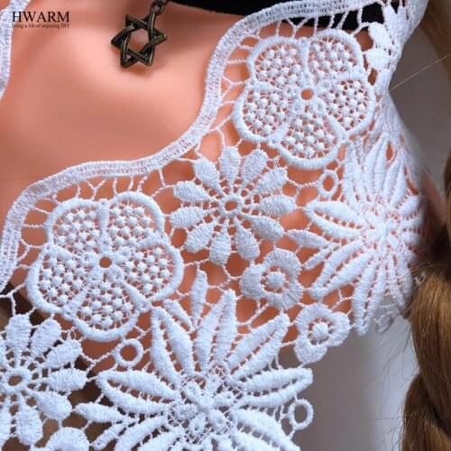 5yard 11.6cm african lace fabric wedding decoration costura sewing high quality voile trim DIY underwear cloth Hat accessories