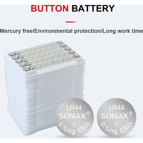 AG13 LR44 Wine Bottle Stopper Light String Special Night Light Remote Control Electronic Alkaline 1.5V Button Battery 50PCS