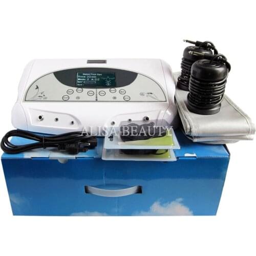 Hottest Health Care Negativeionic Foot Detox Machine Foot Bath Body Purification Ion Detox Spa Foot massager 110V 220V