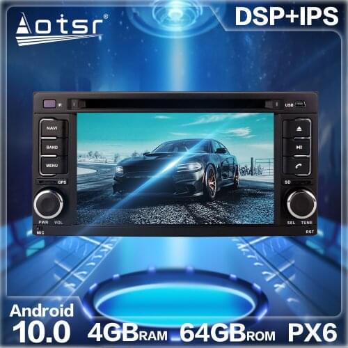 Android 10.0 4GB+64GB Car Radio Player GPS Navigation DSP Car Auto Stereo Video Multimedia Headunit For Forester Impreza 2008