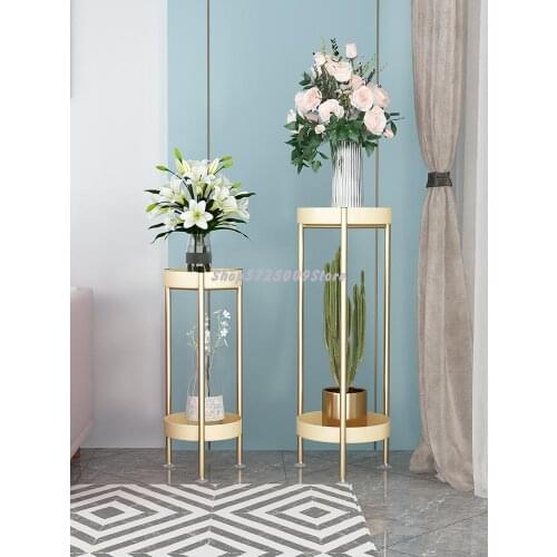 Flower shelf living room floor type Nordic minimalist modern net red indoor multi-layer balcony racks succulent flower pot rack