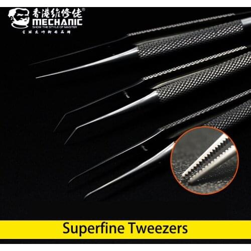 MECHANIC high quality Plant tin fly line Superfine Tweezers