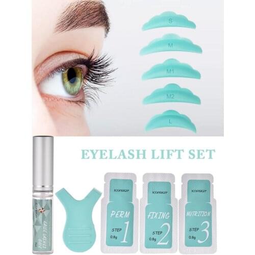 Eyelash Perming Kit Eyelash Cilia Lift Tools Perming Kits Nourishing Solution & Eye Patch Makeup Tools Lashes Lifting Kit