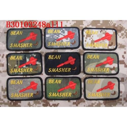 Embroidery patch DEVGRU NSWDG SealTeam6 BEAN SMASHER Morale Military Tactics