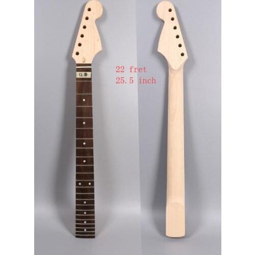 New Electric guitar neck 22 fret 25.5 inch Maple rosewood Fretboard