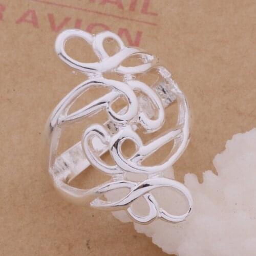 Wholesale High quality silver plated Fashion jewelry rings WR-224