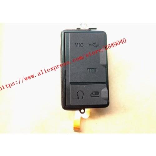 Original For Nikon D7500 Camera Side USB GPS HDMI MIC Rubber Cover Case Door Lid Cap