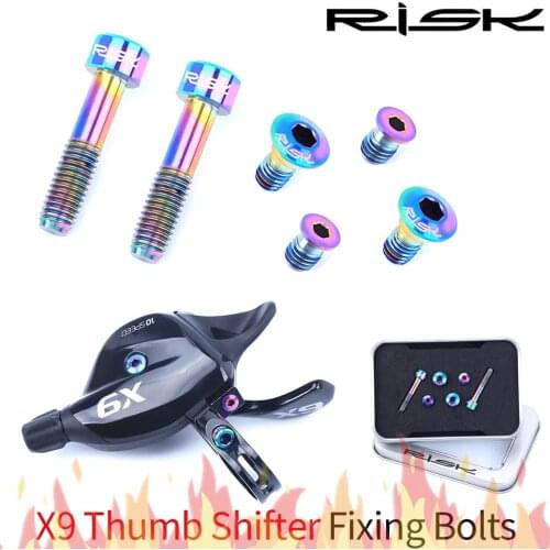 Risk Derailleur Lever Fixing Bolts Unit for Sram Appropriation Bike Fixed Screws Kits for GX/GX Eagle/New X9/X01/X01Eagle/XX1