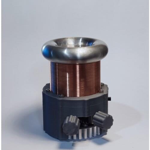 Touchable SSTC Artificial Lightning Mini Music Double E Class Solid State Tesla Coil Tesla Teaching Tool Wireless Lighting