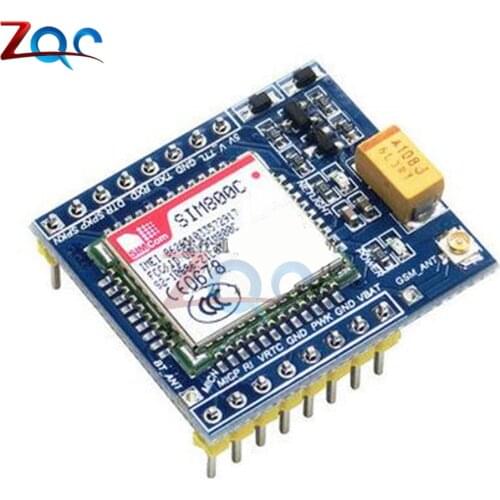 SIM800C GSM GPRS Module 5V/3.3V TTL Development Board IPEX With Bluetooth And TTS For Arduino STM32 C51