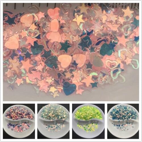 20g NIce Cute Colourful Series Loose Sequin Paillette Crafts Sewing,Women/Kids Garment DIY Accessories