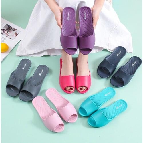 New Ultralight Eva Fish Mouth Slippers for Men and Women Indoor Deodorant Bathroom Bathing Home Sandals and Slippers