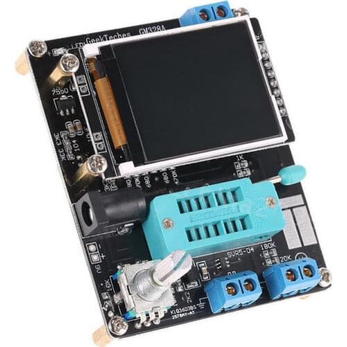 GM328 Mega328 Transistor Tester LCR Diode Capacitance ESR Voltage Frequency meter PWM Square wave Frequency Signal Generator