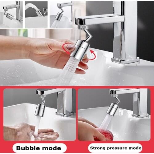 720 Degree Rotatable Universal Splash Fiter Faucet Spray Head Kitchen Water Saving Tap Aerator Splash Filter Faucet