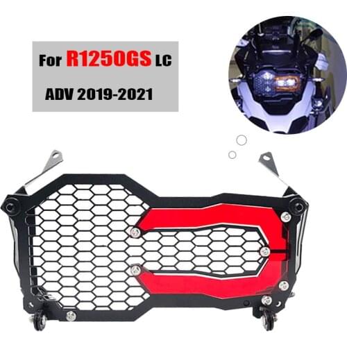 Motorcycle Headlight Protector Guard Cover Headlight Net Grill For BMW R1250GS R 1250 GS LC Adventure R1250 GS ADV 2019-2021