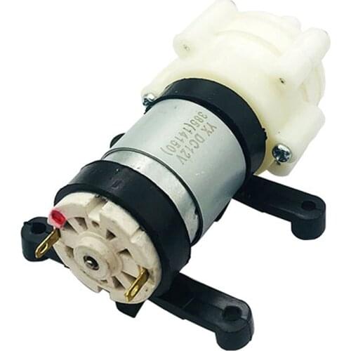 1pc DC Diaphragm Pump 12V DC R385 Mini Aquarium Pump Fish Tank Motor for Diaphragm Pump Water AIR Pump Max Suction 2m