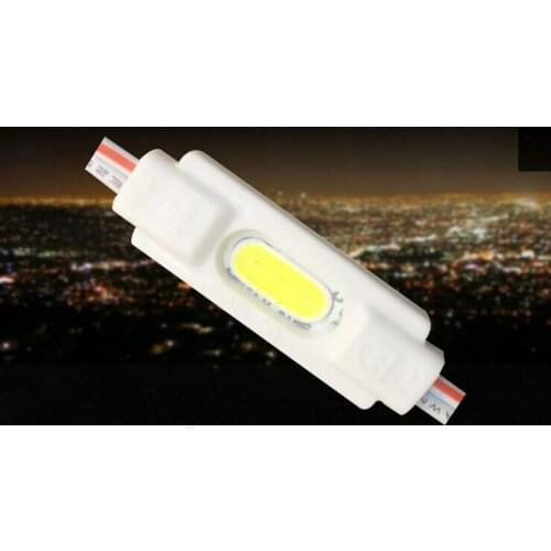 500pcs1w COB led injection module light 12v 90lm indoor outdoor advertising module Logo letter lightbox source white warm white