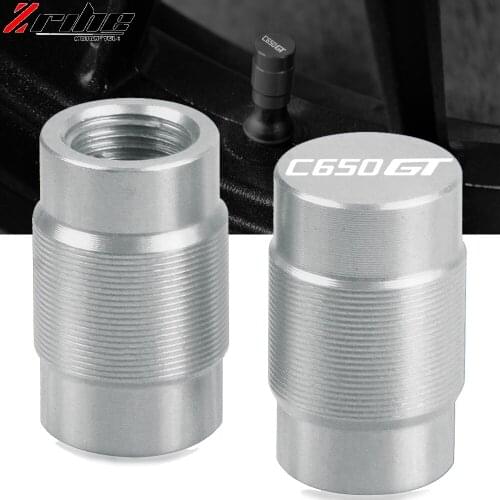 For BMW C650GT C650 GT 2012-2015 2013 2014 Motorcycle Aluminum Accessorie Wheel Tire Valve Stem Caps CNC Airtight Covers C650GT