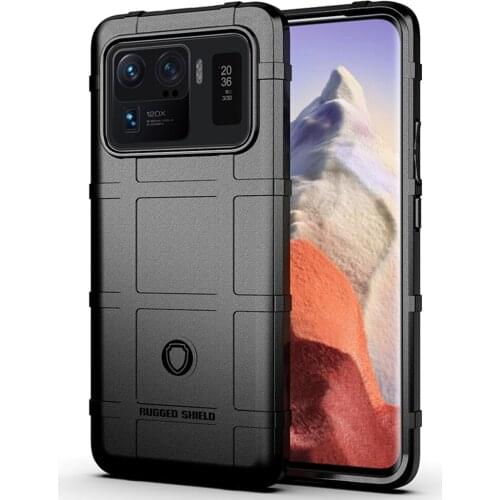 Case For XIAOMI MI 11/MI 11 Pro/MI 11 Lite/MI 11 Ultra Case Rugged Fiber Shield Matte Rubber Anti-fall Shockproof Case