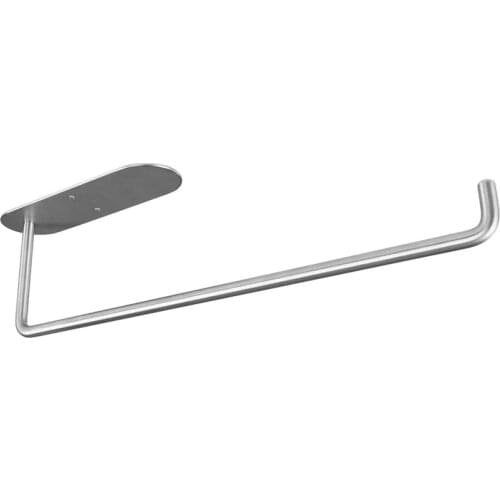 Hot Paper Towel Holder-Self Adhesive or Drilling,Under Cabinet Paper Towel Holder Wall Mount for Kitchen Bathroom