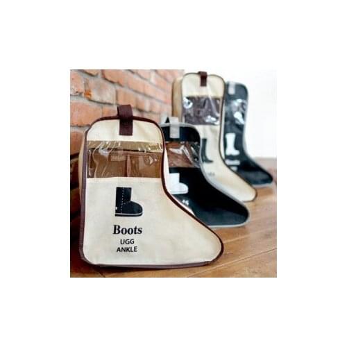 1 pcs Travel shoe bag, home boot storage bag shoe storage bag visible dustproof boot cover