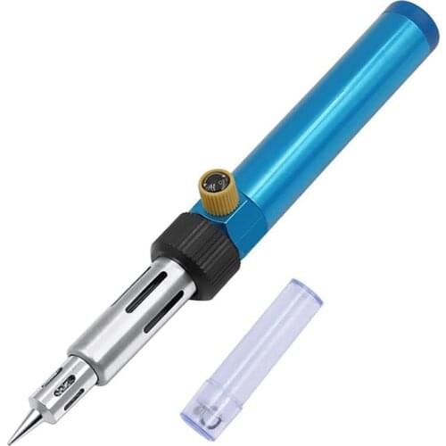 Multi-function Portable Welding Gun Solder Iron Hot Air Gun Welding Pen Burner Butane Blow Torch Solder Iron Hot Air GunTools