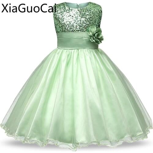 Dress Up Costume for Girls Wedding Halloween Flower Girl Dress Costume Spring Evening Dress Children Clothes for Girls