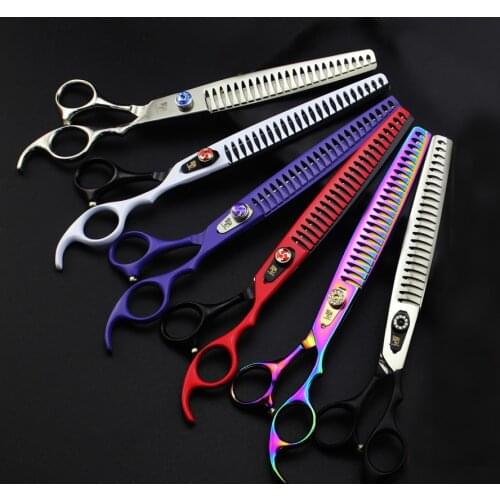 8 Inch Professional Pet Scissors Dog Cat Tesoura Pets Grooming Thinning Shears Scissors Shears Kit