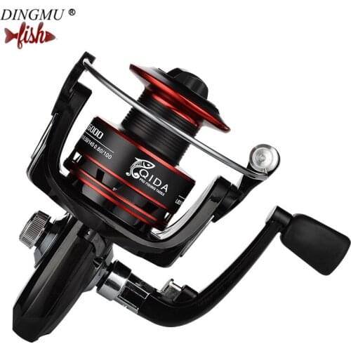 2019 Fishing Spinning Reel Saltwater Fishing Reel Carp Fishing Reels 6000 5:2:1 12BB Rock Fishing Reel Spinning Reels Wheel