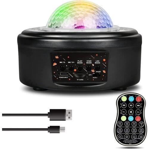 Galaxy Star Projector Light,Night Light Projector for Bedroom, Remote Control Music Player for Kids Room Decor and Party