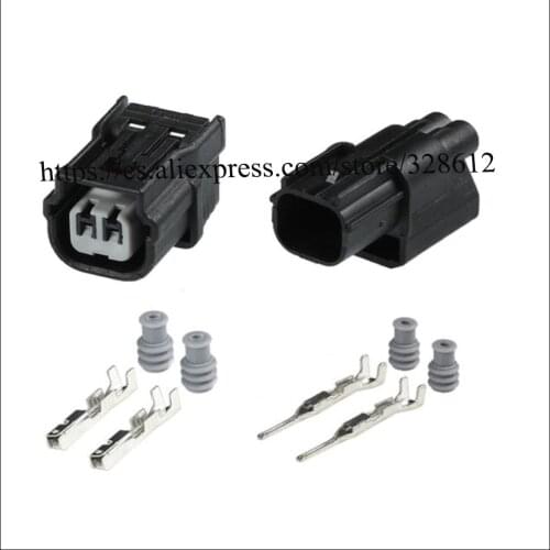 100SET car female male cable connector jacket auto socket 2 pin Connector automotive plug include terminal seal DJ70210B-1-11/21