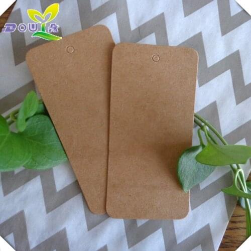2 Diy Rectangular Blank Tag Gift Box Baking Gift Message Card Label Label