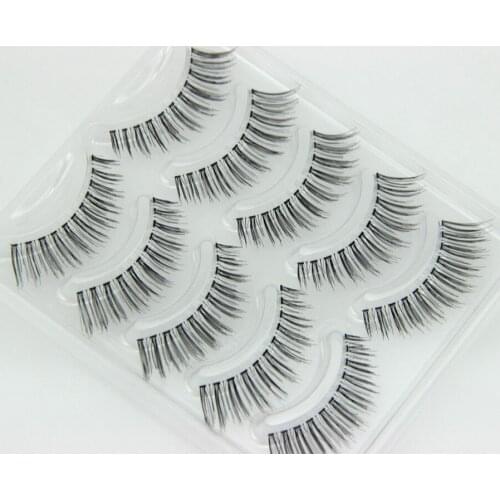 50set 5Pair/set Crisscross False Eyelashes Eye Lashes Make Up Long Thick Fake Eyelashes Extensions Makeup False Lashes fashion