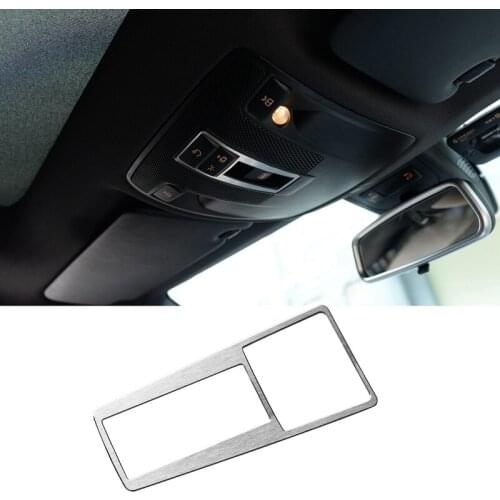 Car Roof Reading Lamp Switch Frame Decoration Sticker Trim Auto Dome Light Decals for Mercedes Benz CLA 260 GLA 200