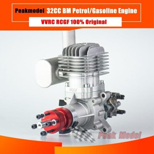 RCGF 32cc Petrol/Gasoline Engine for RC Airplanefor RC Airplane Two Strokes Single Cylinder Side Exhaust Natural Air