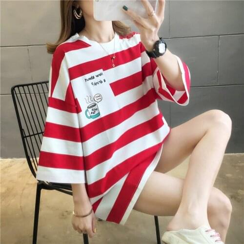 EasyCore Womens Striped T-shirts