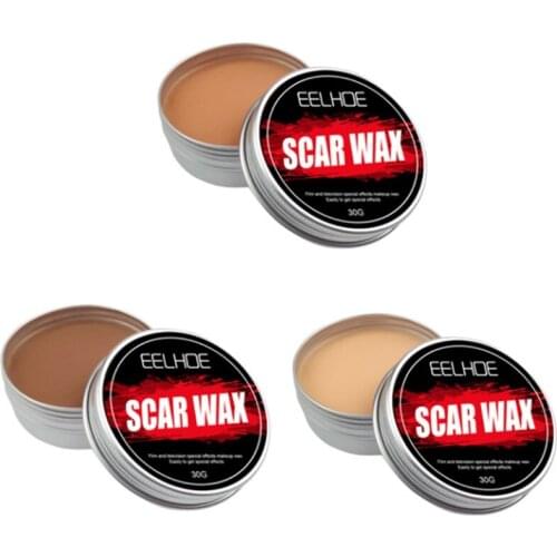 30g Nose Wound Scar Wax Professional Modeling Pulty Halloween Cosplay Drama Special Effects Stage Makeup Fake Scars